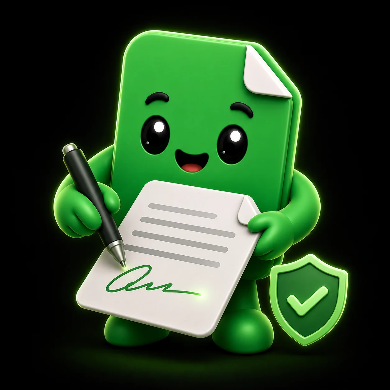 Sign a document tool
