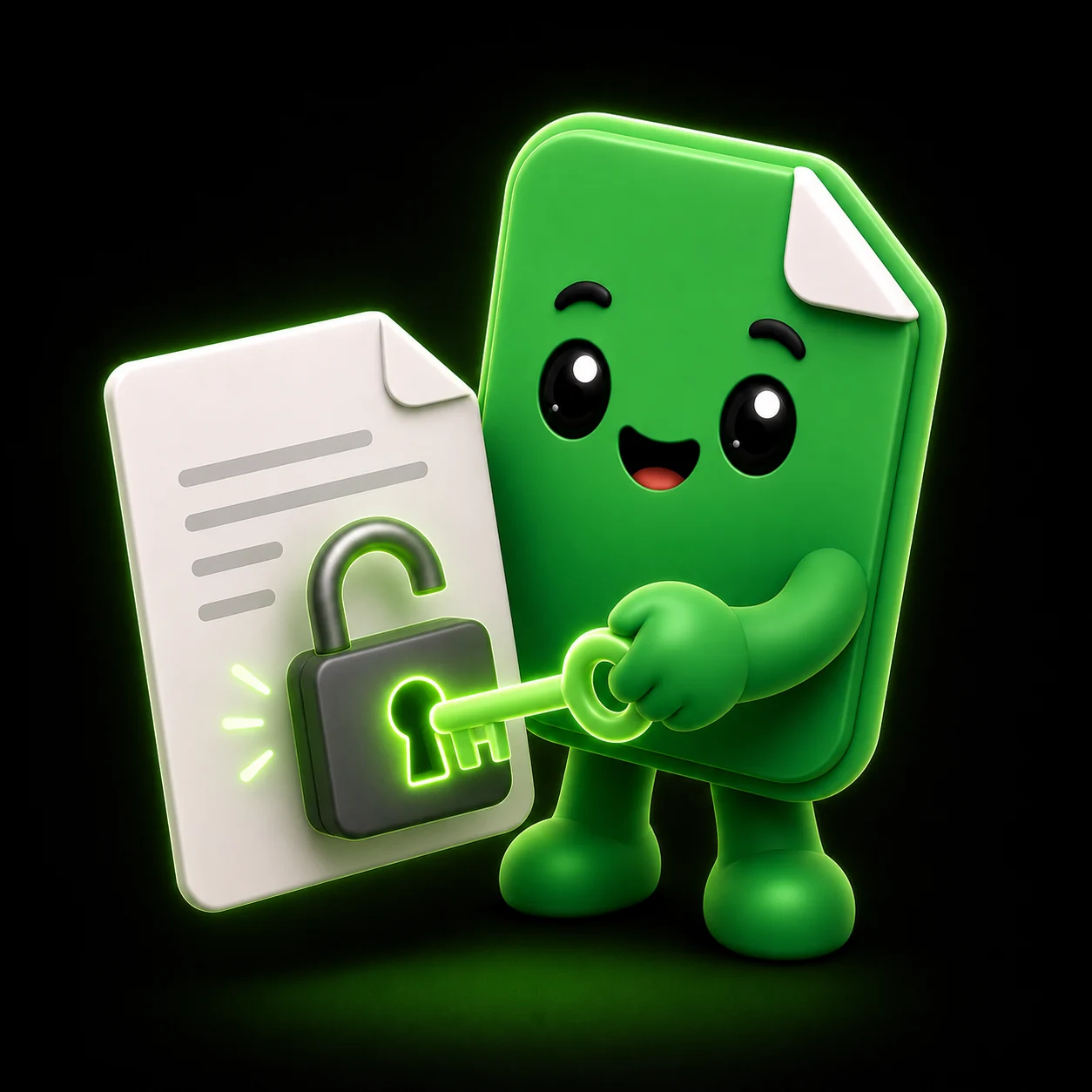 Unlock PDF tool